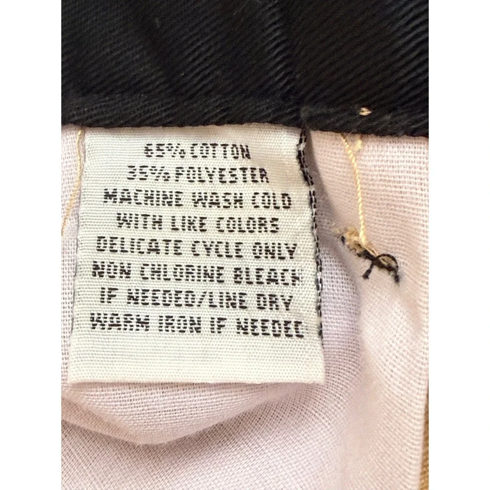 AQUASURF Chino Shorts Mens Sz 36 Tan Khaki‎ Contrast Trim Twill Preppy Vacation